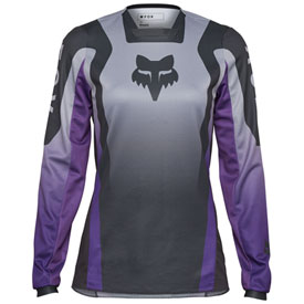 Fox Racing Women's 180 Lean Jersey X-Large Dark Purple