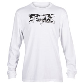 Fox Racing Cienega Long Sleeve Premium T-Shirt Large Optic White