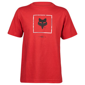 Fox Racing Youth Atlas T-Shirt X-Large Flame Red