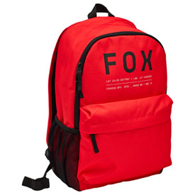 Fox Racing Clean Up Backpack  Flo Red