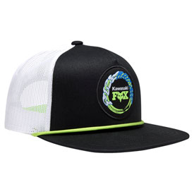 Fox Racing Kawasaki Snapback Hat  Black