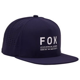 Fox Racing Non Stop Tech Snapback Hat  Midnight