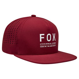 Fox Racing Non Stop Tech Snapback Hat  Rust