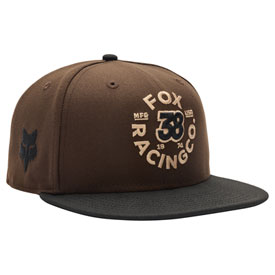Fox Racing DNGR 9 Fifty Snapback Hat  Turkish Coffee