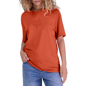 Fox Racing Women's Fox Head T-Shirt Medium Coral