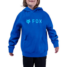 Fox Racing Youth Absolute Hooded Sweatshirt Large Blue