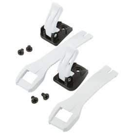 Gaerne SG-J Youth Boot Replacement Buckle/Strap Set  White