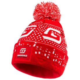 GASGAS Winter Pom Pom Beanie  Red