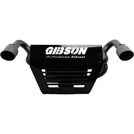 Gibson Performance Exhaust Dual Slip-On Exhaust  Black Ceramic