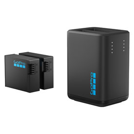 GoPro HERO13 Black Camera Dual Battery Charger + Enduro Batteries