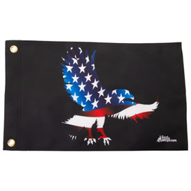 Gorilla Whips Double Sided Triple Stitched Replacement Flag with Grommets  American Eagle