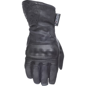 Highway 21 Women's Black Rose Gloves