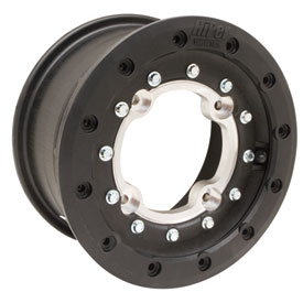4/110 4/115 HiPer Tech 3 Single Beadlock Wheel 10X9 3.0 + 6.0 Black Beadring
