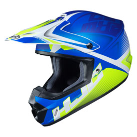 HJC CS-MX 2 Ellusion Helmet Medium Semi-Flat Blue