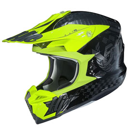 HJC i50 Artax Helmet Medium Hi-Vis Yellow