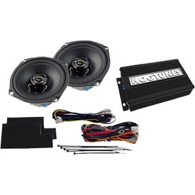 Hogtunes 5.25" Front Speaker and Amp Kit