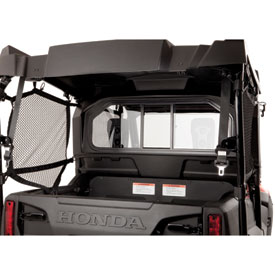 Honda Hard Rear Panel - Extended Roof  Black