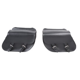Honda Synthetic Leather Throw-Over Saddlebags
