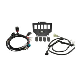 Honda Switch Plate with Volt Meter and Sub Harness Kit