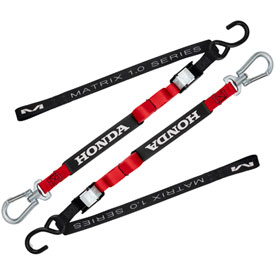 Honda HRC Matrix 1" Tie Downs  Red