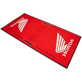 Honda HRC Matrix Carpeted Mat  Honda Wing Red