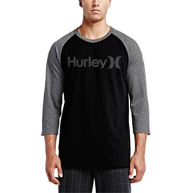Hurley One & Only 3/4 Raglan Sleeve T-Shirt