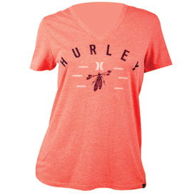 Hurley Women's California Perfect V-Neck T-Shirt