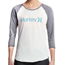 Hurley Women's One & Only Perfect Raglan T-Shirt