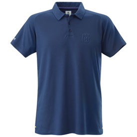 Husqvarna Authentic Polo Shirt Medium Blue