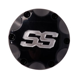 ITP SS112 Alloy Sport Wheel Caps  Black