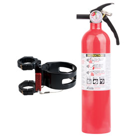 Joker Machine Fire Extinguisher Mount with Kidde 2.5 lb. ABC Fire Extinguisher
