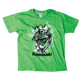 Kawasaki Youth Helmet Head T-Shirt