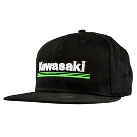 Kawasaki 3 Green Lines Snapback Hat
