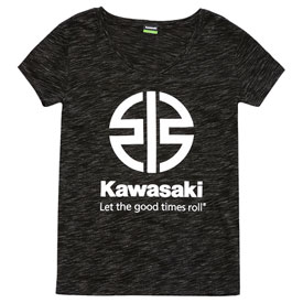 Kawasaki Women's River Mark V-Neck T-Shirt