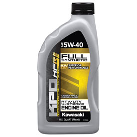 Kawasaki KPO 4-Stroke Full Synthetic ATV/Utility Engine Oil 5W-40 32 oz.