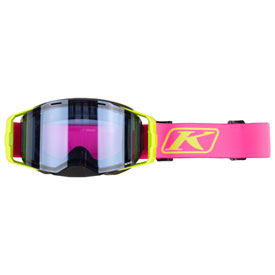 Klim Edge Snow Goggle  Focus Knockout Pink Frame/Blue Tint Lens