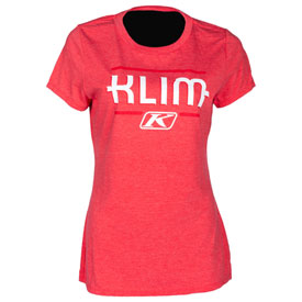 Klim Women's Kute Corp T-Shirt X-Large Red Frost/Chili Pepper