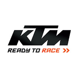 KTM Ready to Race Die-Cut Decal 9" Black
