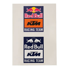 KTM Red Bull Racing Team Sticker Sheet