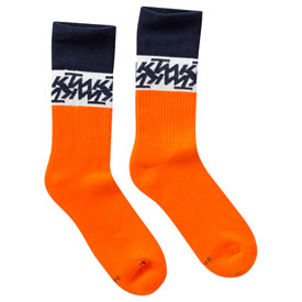 KTM Radical Socks Size 8-10 Orange