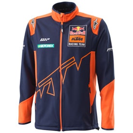 KTM Red Bull Racing Replica Team Softshell Jacket Medium Blue/Orange