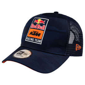 KTM Red Bull Grid Camo Trucker Hat  Navy