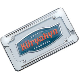 Kuryakyn Ball-Milled License Plate Frame