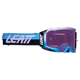 Leatt Velocity 5.5 Iriz Goggle 2023  Aqua Frame/Purple Iriz Lens