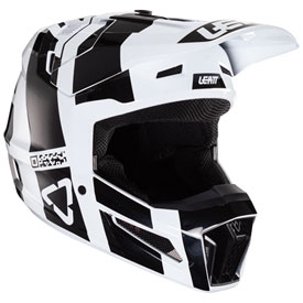 Leatt Youth Moto 3.5 Helmet Large Black/White