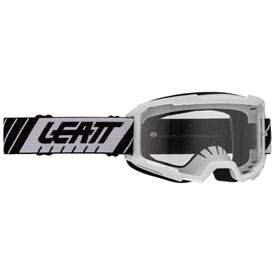 Leatt Vizion 2.5 Goggle  White Frame/Clear Lens