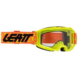 Leatt Vizion 3.5 Goggle  Citrus Frame/Clear Lens