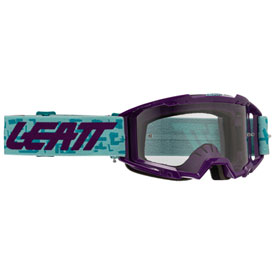 Leatt Vizion 3.5 Goggle  Purple Frame/Clear Lens