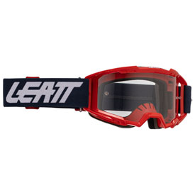 Leatt Vizion 3.5 Goggle  Red Frame/Clear Lens