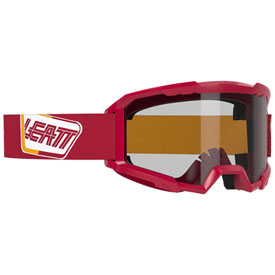 Leatt Vizion 2.5 Goggle  Ruby Red Frame/Clear Lens